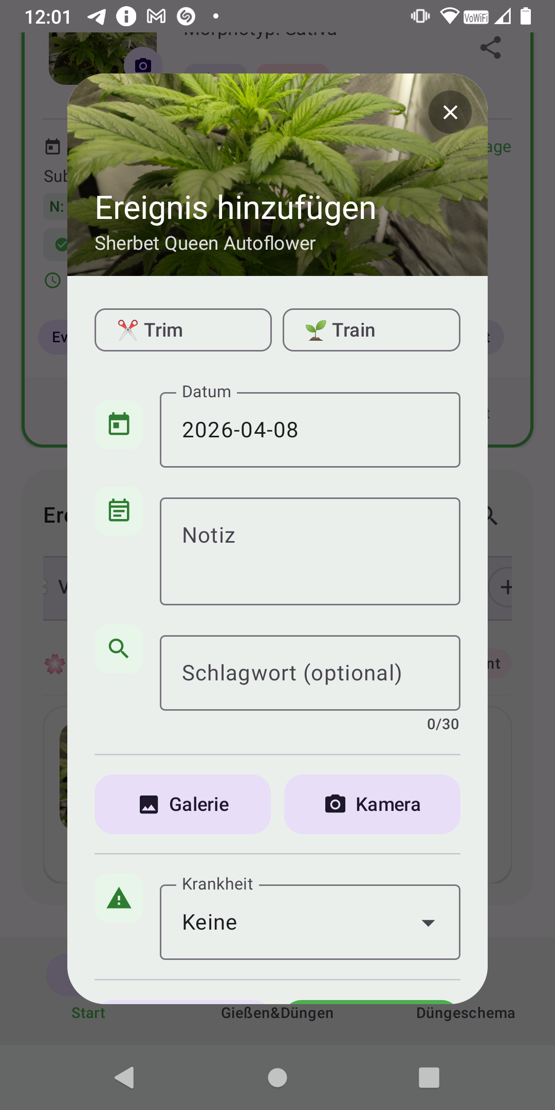 Screenshot 3 - Light Intensity